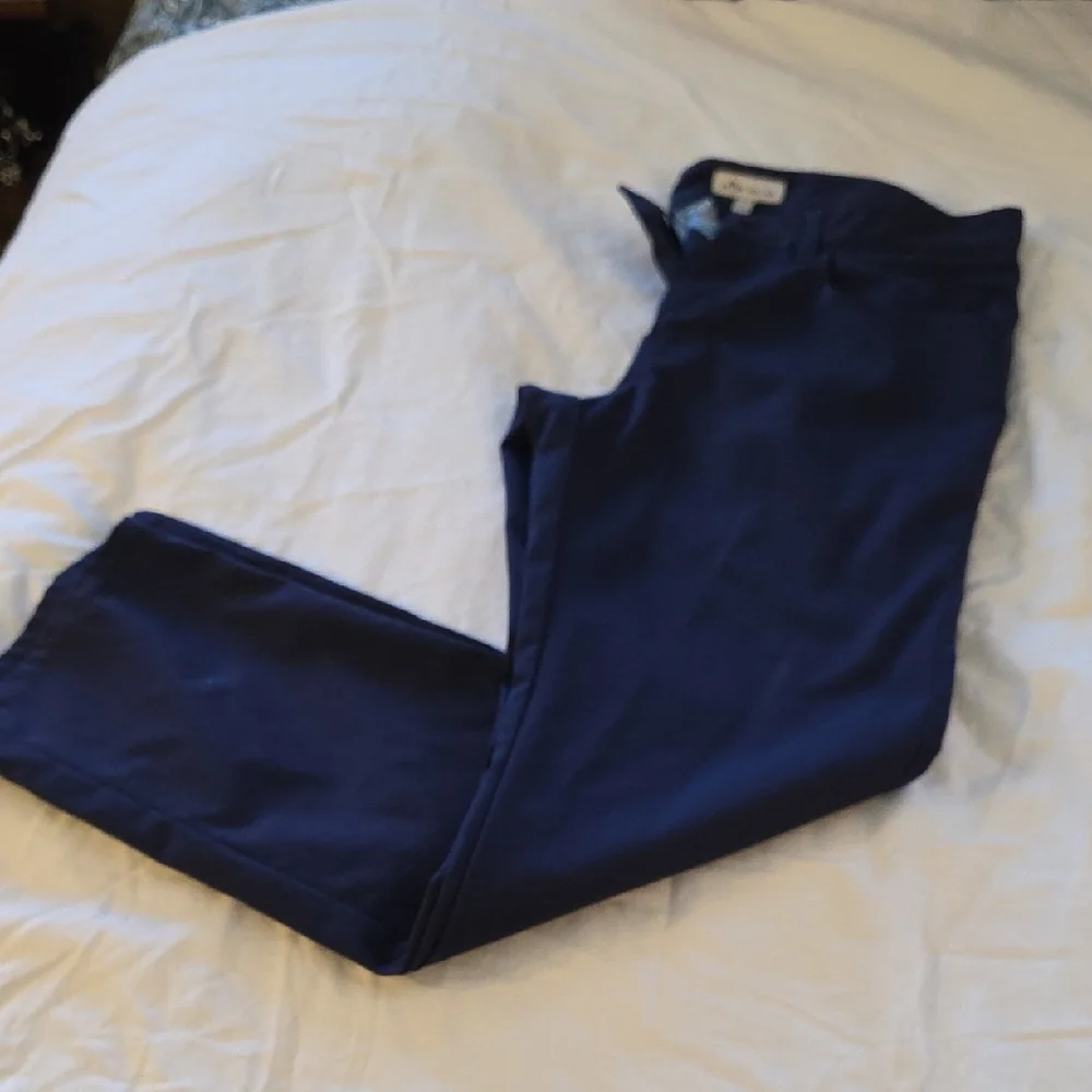 Peter Millar Dark Blue Trousers - Picture 3 of 5